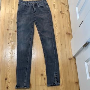 Earnest Sewn gray skinny Jean size 24